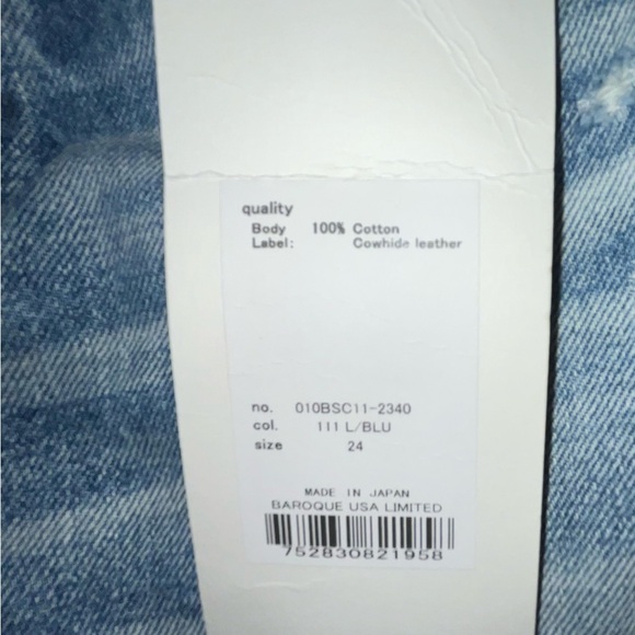 NWT Moussy Vintage Kelley Skinny Distressed Jeans Size 24 - Picture 4 of 6